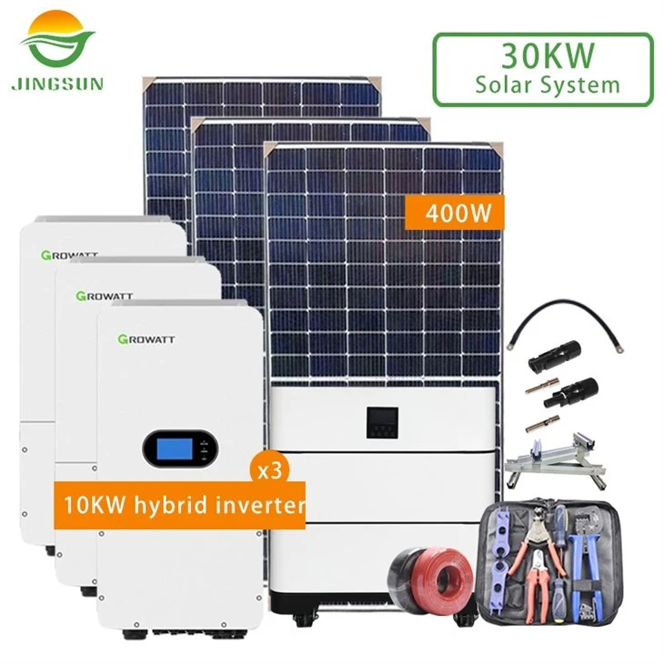 30 kW saulės sistema