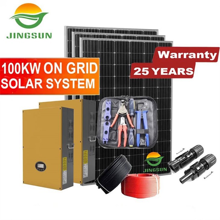 100KW Saulės sistemos tinkle